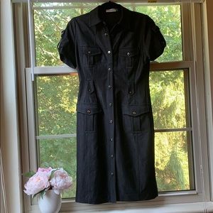 Calvin Klein Military Style Dress